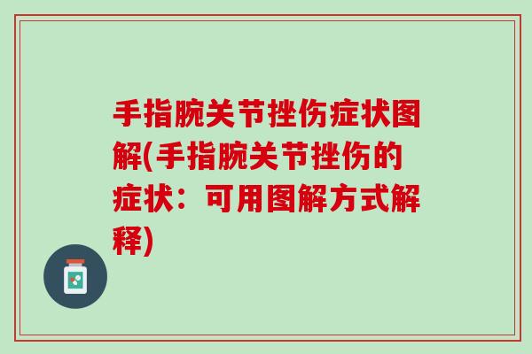 手指腕关节挫伤症状图解(手指腕关节挫伤的症状：可用图解方式解释)