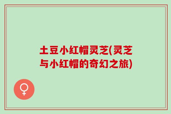土豆小红帽灵芝(灵芝与小红帽的奇幻之旅)