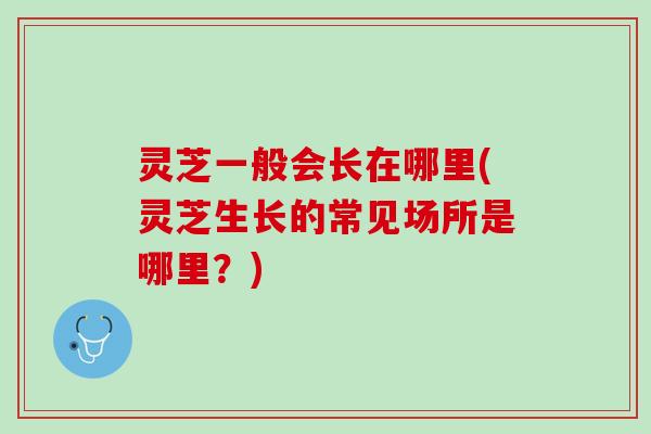 灵芝一般会长在哪里(灵芝生长的常见场所是哪里？)