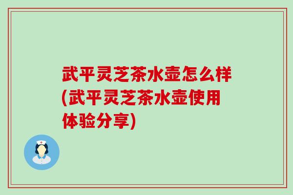 武平灵芝茶水壶怎么样(武平灵芝茶水壶使用体验分享)