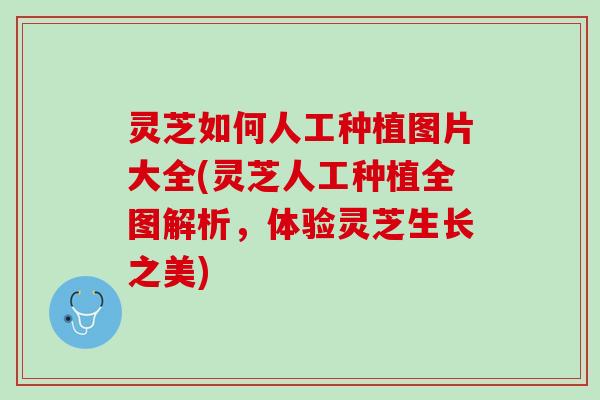 灵芝如何人工种植图片大全(灵芝人工种植全图解析，体验灵芝生长之美)