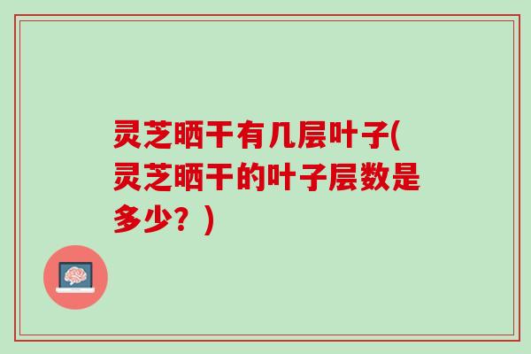灵芝晒干有几层叶子(灵芝晒干的叶子层数是多少？)
