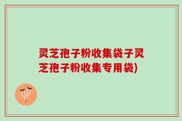 灵芝孢子粉收集袋子灵芝孢子粉收集专用袋)