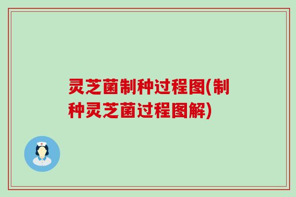 灵芝菌制种过程图(制种灵芝菌过程图解)