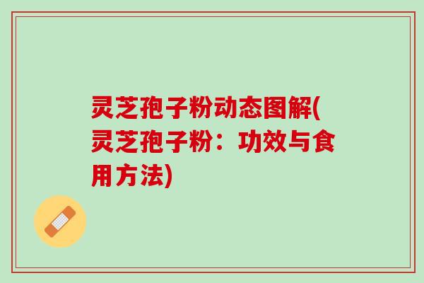 灵芝孢子粉动态图解(灵芝孢子粉：功效与食用方法)