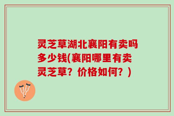 灵芝草湖北襄阳有卖吗多少钱(襄阳哪里有卖灵芝草？价格如何？)