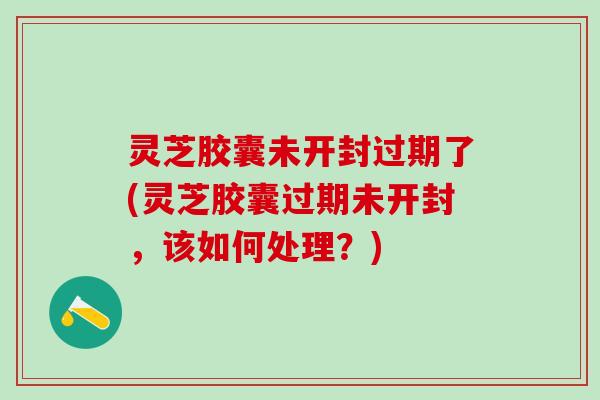 灵芝胶囊未开封过期了(灵芝胶囊过期未开封，该如何处理？)