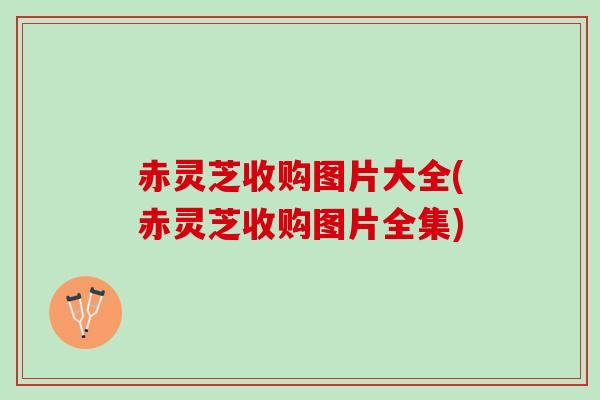 赤灵芝收购图片大全(赤灵芝收购图片全集)