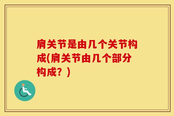 肩关节是由几个关节构成(肩关节由几个部分构成？)