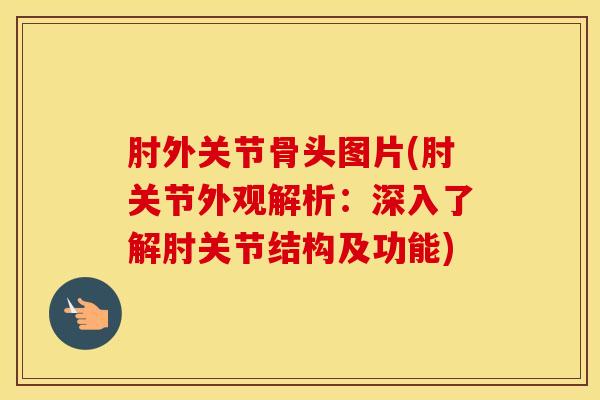 肘外关节骨头图片(肘关节外观解析：深入了解肘关节结构及功能)