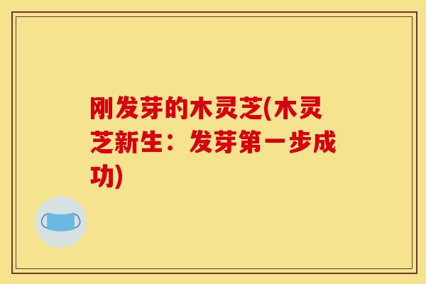 刚发芽的木灵芝(木灵芝新生：发芽第一步成功)