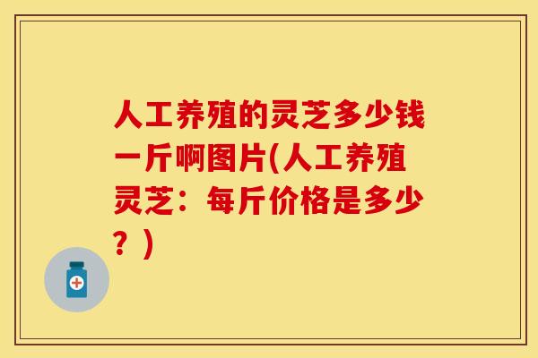 人工养殖的灵芝多少钱一斤啊图片(人工养殖灵芝：每斤价格是多少？)