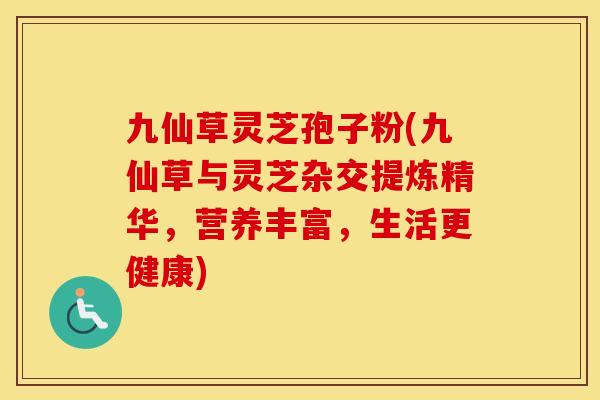 九仙草灵芝孢子粉(九仙草与灵芝杂交提炼精华，营养丰富，生活更健康)