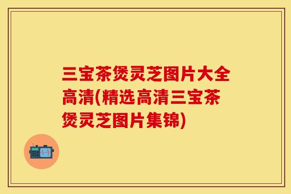 三宝茶煲灵芝图片大全高清(精选高清三宝茶煲灵芝图片集锦)