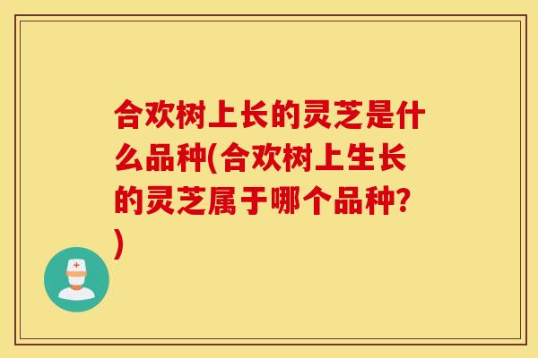 合欢树上长的灵芝是什么品种(合欢树上生长的灵芝属于哪个品种？)