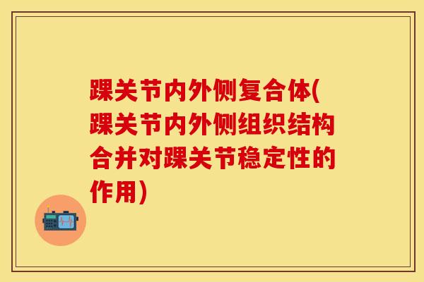 踝关节内外侧复合体(踝关节内外侧组织结构合并对踝关节稳定性的作用) 踝关节内外侧复合体(踝关节内外侧组织结构合并对踝关节稳定性的作用)