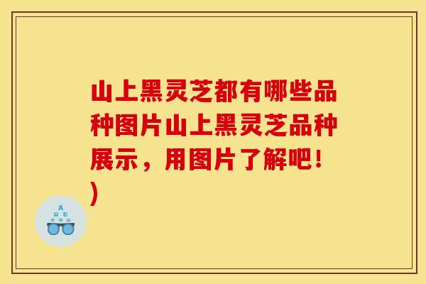 山上黑灵芝都有哪些品种图片山上黑灵芝品种展示，用图片了解吧！)