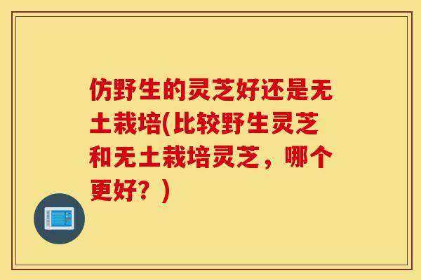 仿野生的灵芝好还是无土栽培(比较野生灵芝和无土栽培灵芝，哪个更好？)