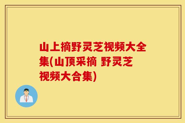 山上摘野灵芝视频大全集(山顶采摘 野灵芝视频大合集)