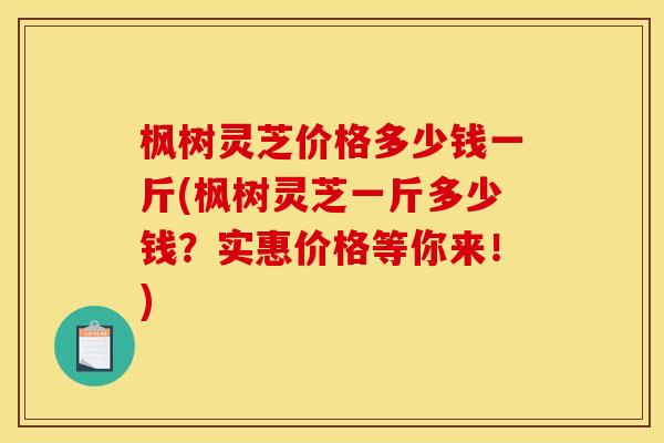 枫树灵芝价格多少钱一斤(枫树灵芝一斤多少钱？实惠价格等你来！)