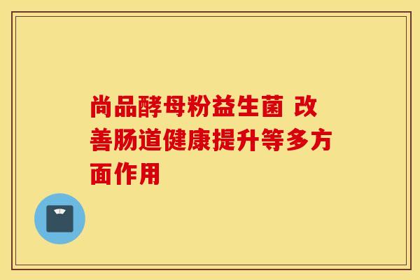 尚品酵母粉益生菌 改善肠道健康提升等多方面作用 尚品酵母粉益生菌 改善肠道健康提升等多方面作用