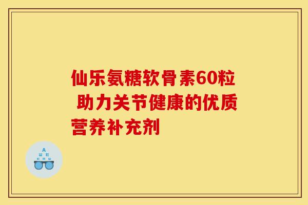 仙乐氨糖软骨素60粒 助力关节健康的优质营养补充剂 仙乐氨糖软骨素60粒 助力关节健康的优质营养补充剂