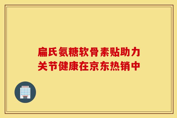 扁氏氨糖软骨素贴助力关节健康在京东热销中