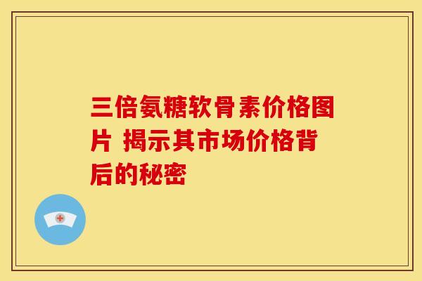 三倍氨糖软骨素价格图片 揭示其市场价格背后的秘密 三倍氨糖软骨素价格图片 揭示其市场价格背后的秘密