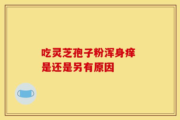 吃灵芝孢子粉浑身痒 是还是另有原因