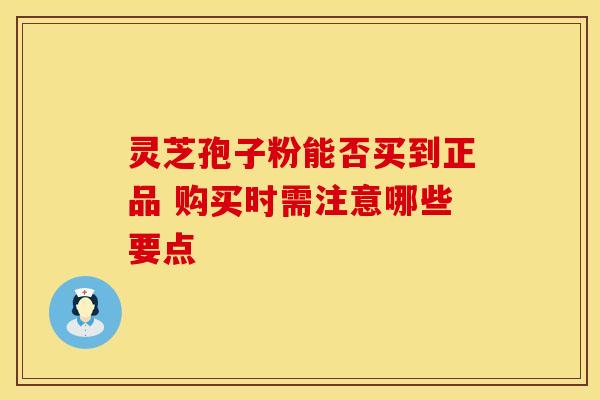 灵芝孢子粉能否买到正品 购买时需注意哪些要点