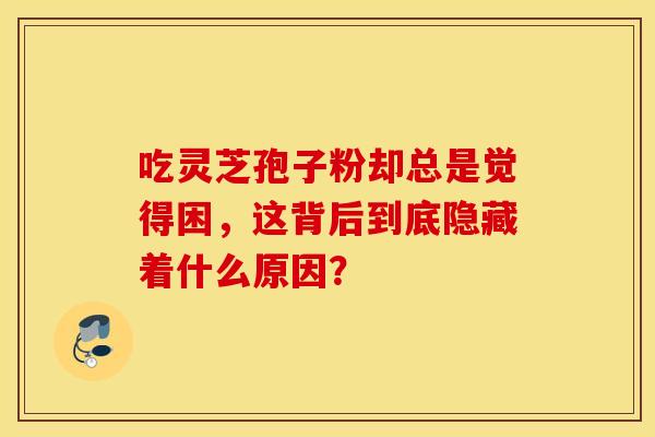 吃灵芝孢子粉却总是觉得困，这背后到底隐藏着什么原因？